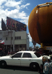 ET-94 rolls down Manchester Boulevard in Inglewood...on May 21, 2016.