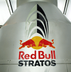 The Red Bull Stratos capsule from which Felix Baumgartner jumped out of on October 14, 2012.