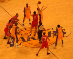 LAKERS vs. HOUSTON ROCKETS, October 26, 2010.