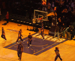 LAKERS vs. CLIPPERS, October 27, 2009.