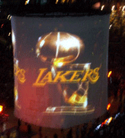 LAKERS vs. CLIPPERS, October 27, 2009.