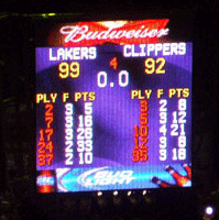 LAKERS vs. CLIPPERS, October 27, 2009.