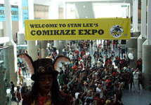 At Stan Lee's Comikaze Expo in the Los Angeles Convention Center, on November 2, 2013.