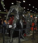 The Destroyer from the first THOR movie on display at the Comikaze Expo in L.A., on November 2, 2013.