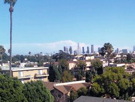Downtown Los Angeles as seen from the Lemon Grove Parking Structure