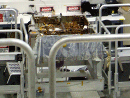 The MSL rover chassis.