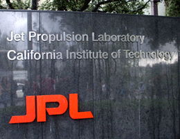 At the 2011 JPL Open House near Pasadena, California.