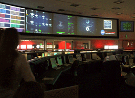 The Space Flight Operations Facility...where JPL communicates with all of its deep-space interplanetary spacecraft.