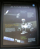 Current and upcoming deep space missions.