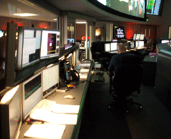 The Space Flight Operations Facility...where JPL communicates with all of its deep-space interplanetary spacecraft.