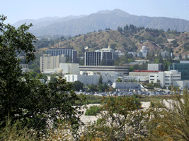 JPL as seen from up the road.