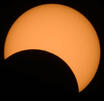 The annular solar eclipse of October 14, 2023...as seen with my Nikon D3300 DSLR camera.