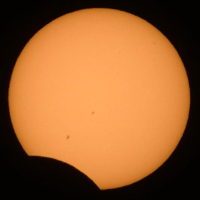 The annular solar eclipse of October 14, 2023...as seen with my Nikon D3300 DSLR camera.