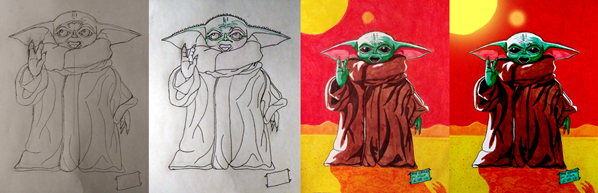 The Child, a.k.a. Baby Yoda from THE MANDALORIAN