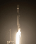 A SpaceX Falcon 9 rocket carrying Firefly Aerospace's Blue Ghost lander lifts off from Launch Complex 39A at NASA's Kennedy Space Center in Florida, on January 14, 2025 (Pacific Time)