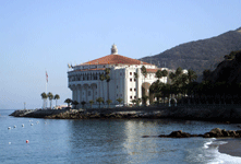Avalon Casino as seen from the Descanso Beach Club, on October 4, 2013.