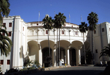 The Avalon Casino near Avalon Bay at Catalina Island...on October 4, 2013.