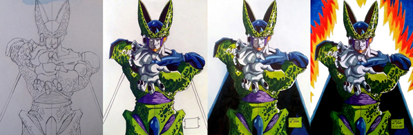 Cell from DRAGON BALL Z