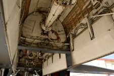 A snapshot of the B-1B Lancer's weapons bay during the Aerospace Valley Air Show at Edwards Air Force Base, California...on October 15, 2022.