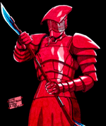 An Elite Praetorian Guard from STAR WARS: THE LAST JEDI