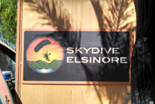 At Skydive Elsinore in Riverside County, CA, to do another tandem skydive...on October 4, 2014.
