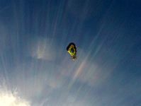 The main parachute deploys after 60 seconds of free fall...on October 4, 2014.