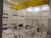 Mars 2020 assembly equipment inside JPL's SAF...on May 20, 2017.