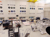 Mars 2020 assembly equipment inside JPL's SAF...on May 20, 2017.