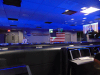 Inside the Mission Control Center at JPL's SFOF...on May 20, 2017.