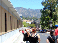 A snapshot of the San Gabriel Mountains from JPL...on May 20, 2017.