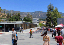 Another snapshot of the San Gabriel Mountains from JPL...on May 20, 2017.