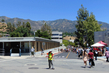 Another snapshot of the San Gabriel Mountains from JPL...on May 20, 2017.