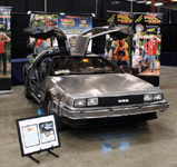 The Delorean time machine from BACK TO THE FUTURE.