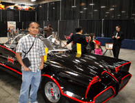 The Batmobile from the 1960s BATMAN TV show.