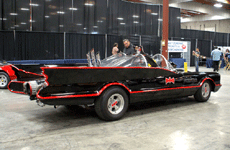 The Batmobile from the 1960s BATMAN TV show.