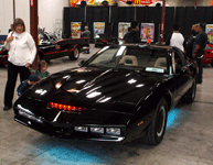 KITT from the TV show, KNIGHT RIDER.