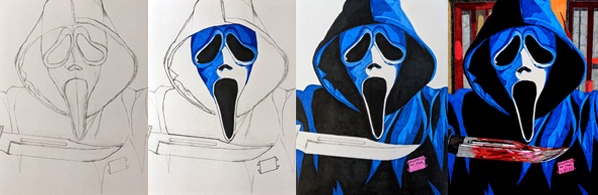 Ghostface from SCREAM