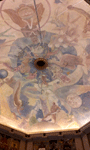 Classical artwork on the ceiling of Griffith Observatory's main lobby...on January 21, 2017.