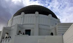 The Samuel Oschin Planetarium at Griffith Observatory...on January 21, 2017.