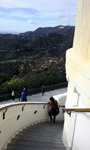 The Hollywood Sign as seen from Griffith Observatory...on January 21, 2017.