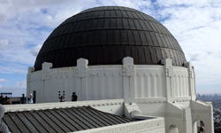 The Samuel Oschin Planetarium at Griffith Observatory...on January 21, 2017.