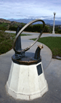 A snapshot of the Sundial at Griffith Observatory...on January 21, 2017.