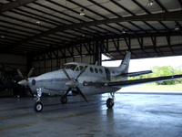 The Super King Air that will be used on my H.A.L.O. tandem skydive, on April 29, 2013.