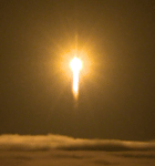 The Atlas 5 rocket carrying NASA's InSight Mars lander lifts off from Vandenberg Air Force Base in California...on May 5, 2018