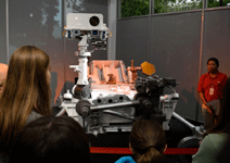 Another snapshot of the full-scale Curiosity Mars rover replica at NASA JPL...on May 30, 2018.