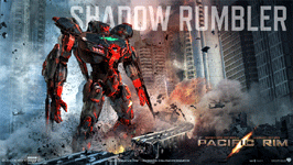 My own PACIFIC RIM Jaeger...known as the Shadow Rumbler.