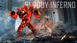 My own PACIFIC RIM Jaeger...known as the Bloody Inferno.