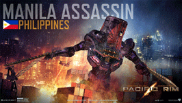 My own PACIFIC RIM Jaeger...known as the Manila Assassin.