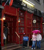 About to chill at Jim Brady's Restaurant.