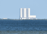 The Vehicle Assembly Building as seen from across the Indian River once more.